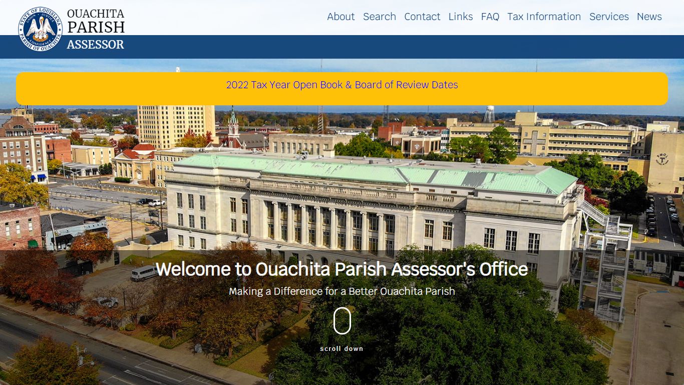 Home Page - Ouachita Parish Assessor's Office